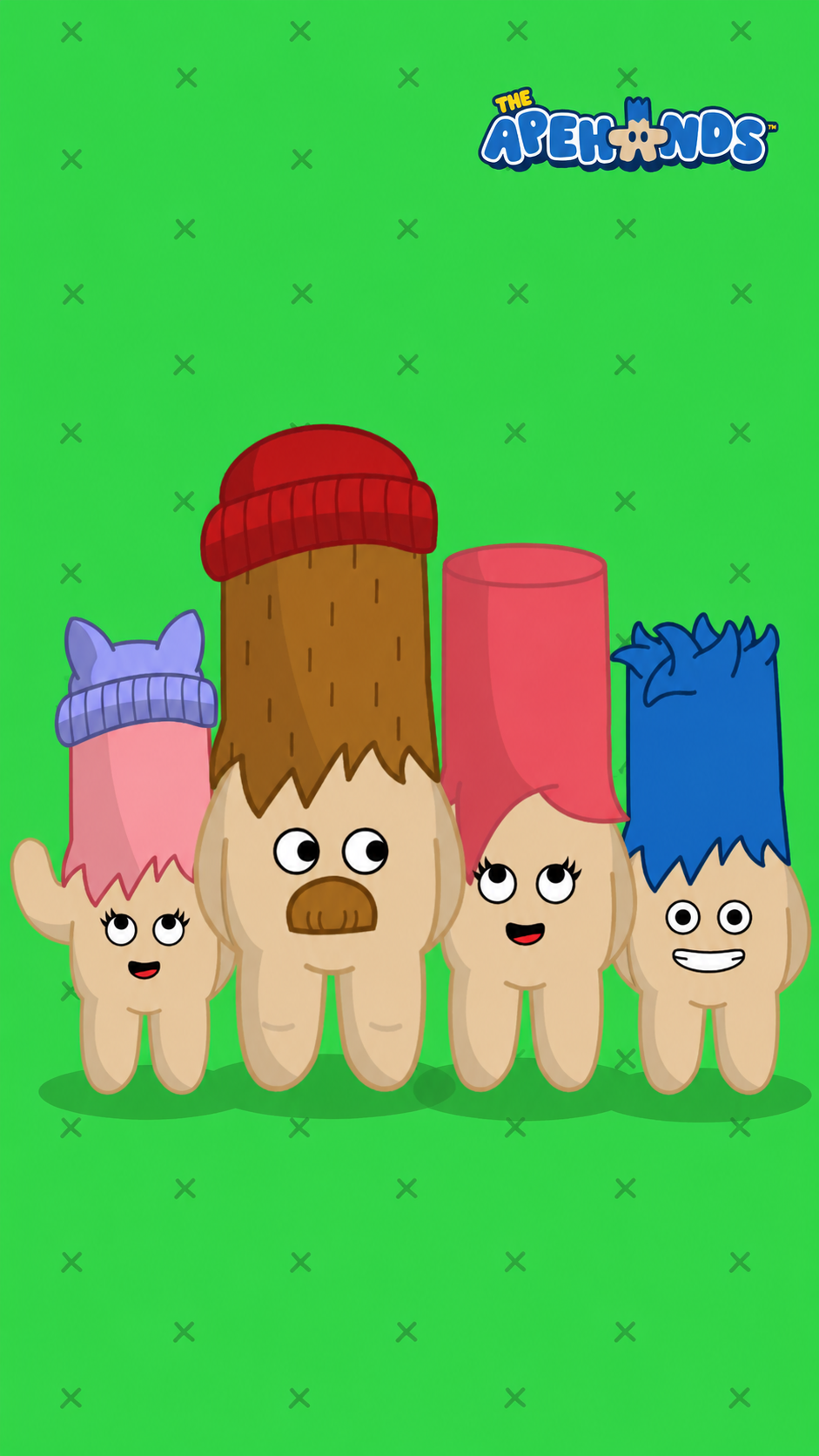 The whole Handerson family wallpaper